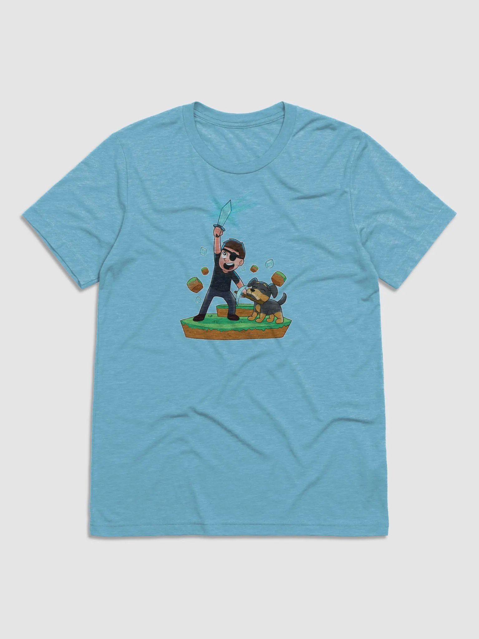 Danker's Digger Doggo Tee: A Cartoon Tale of Mining product image (1)