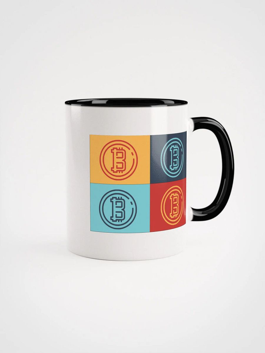 Bitcoin Pop Art Ceramic Mug product image (4)