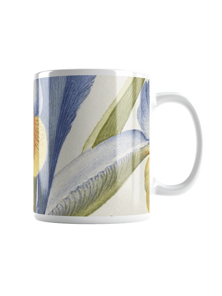 Iris and Snail Botanical Mug product image (1)