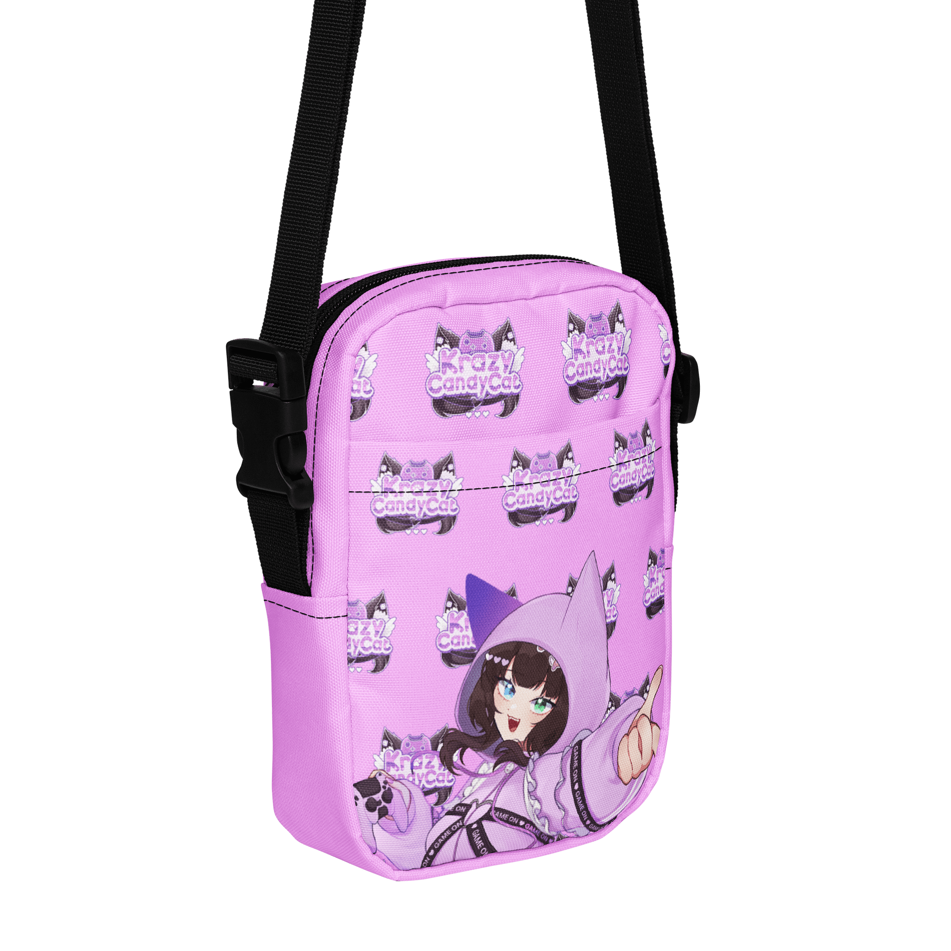KrazyCandyCat Small Carry-On Bag product image (1)