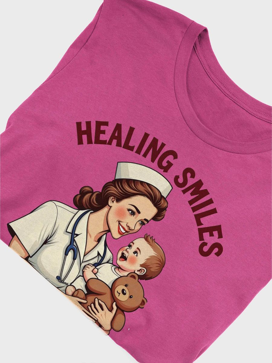 Healing Smiles Nurse T-Shirt product image (53)