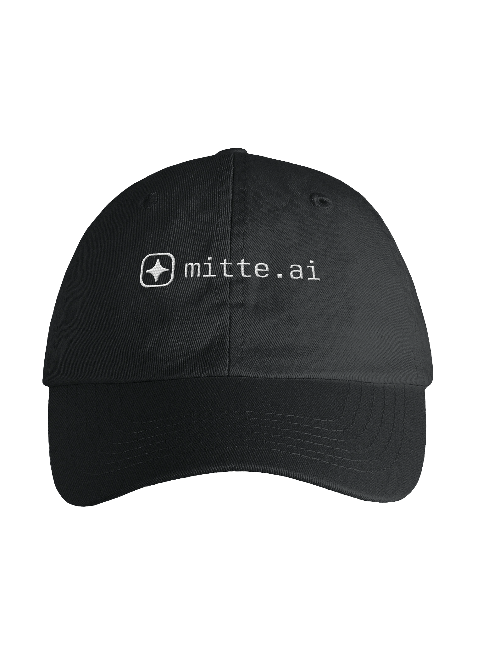 youth hat - mitte.ai embroidered product image (1)