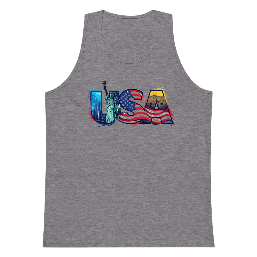 Patriotic USA Tank Top product image (65)