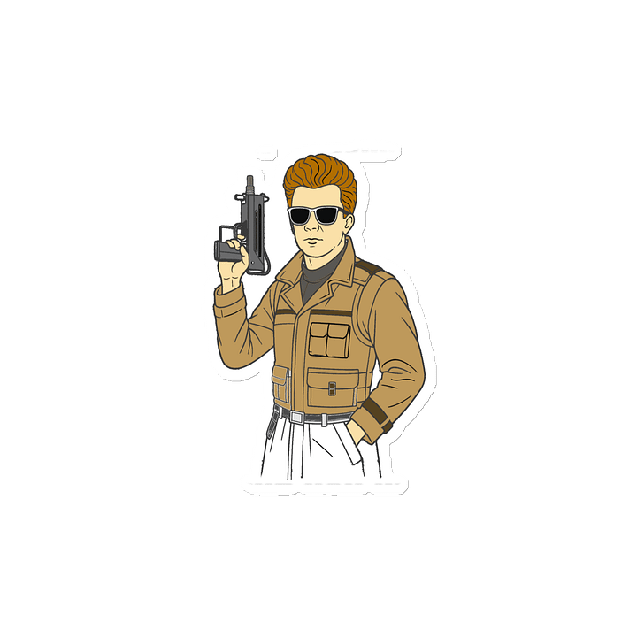 80's Retro Guy magnet product image (2)