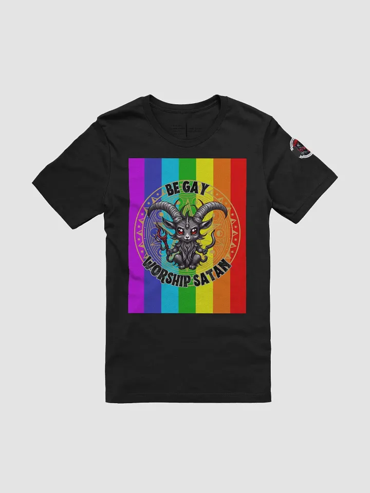 Be Gay Worship Satan Tee product image (1)
