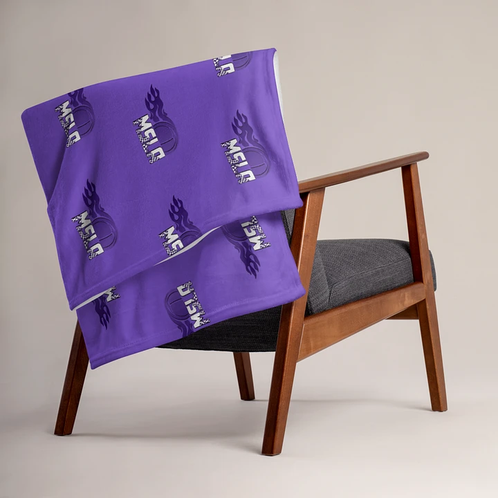 MSLA Purple Throw Blanket product image (1)