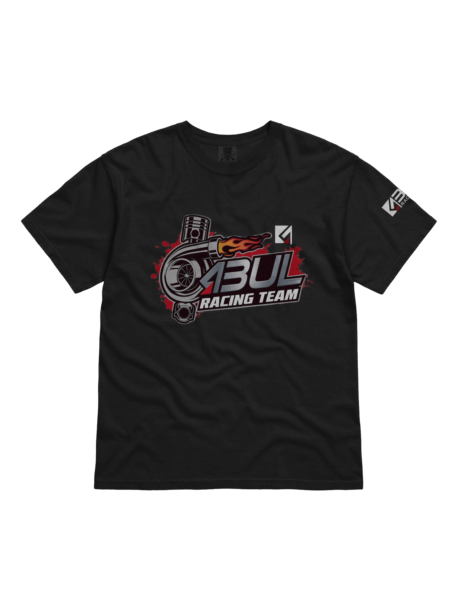 Comfort Colors Garment-Dyed Heavyweight T-Shirt Bul Racing Crew product image (1)