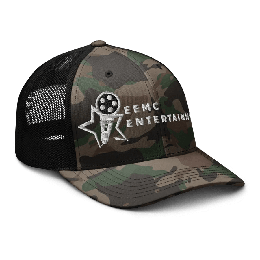 EEMC Entertainment Camo Trucker Hat product image (6)