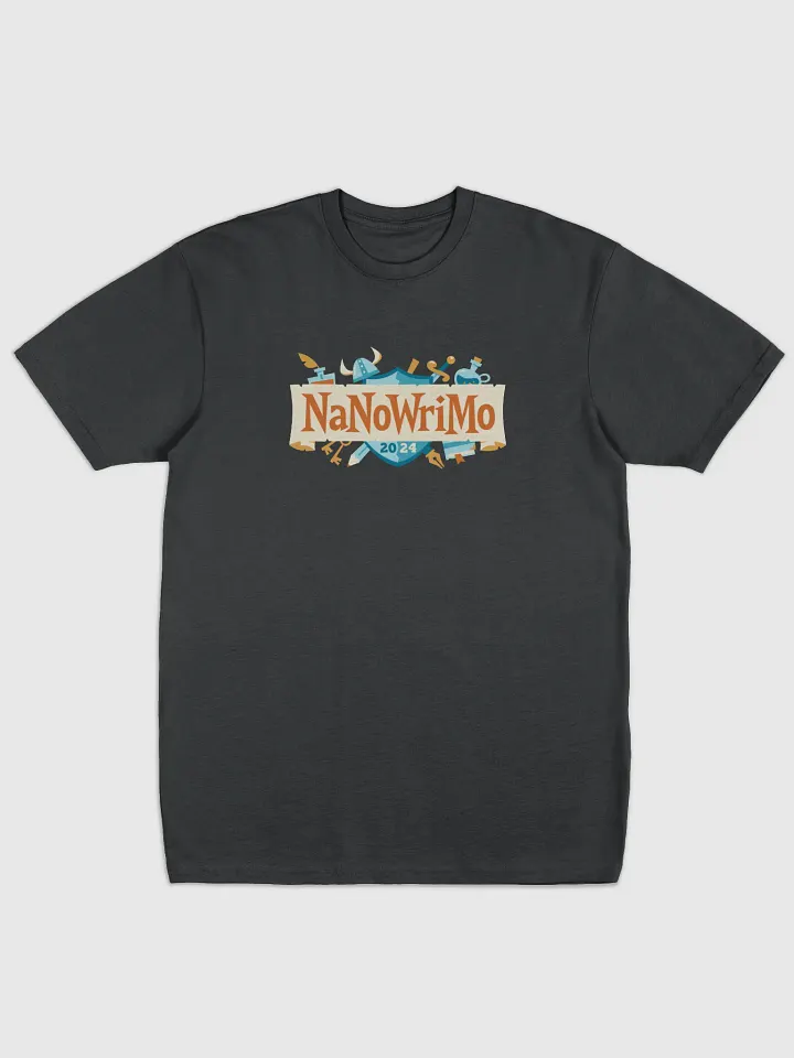 NaNoWriMo 2024 Official T-Shirt - Go Big Heavyweight Crew Neck product image (2)