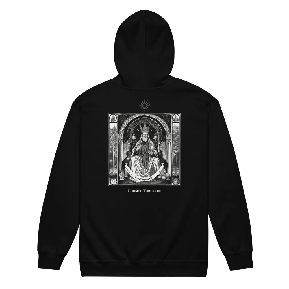 5 - Hierophant Zip Hoodie product image (2)