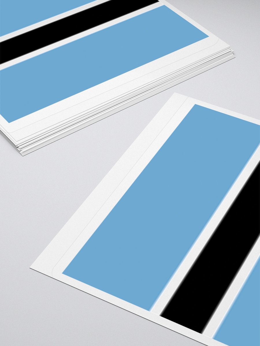 Exclusive Botswana Flag Kiss-Cut Stickers - High-Quality Vinyl, Multiple Sizes product image (10)