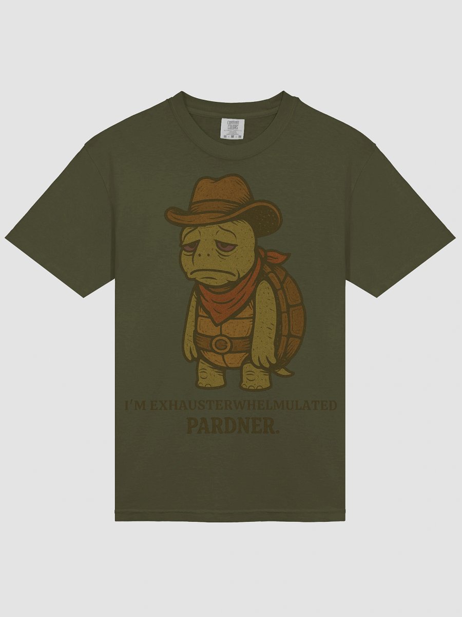Tired Turtle Cowboy Tee product image (3)