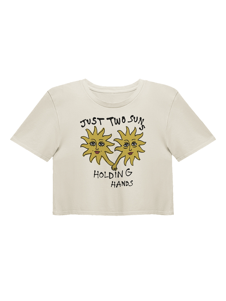 Just Two Suns Holding Hands – Baby Tee product image (2)