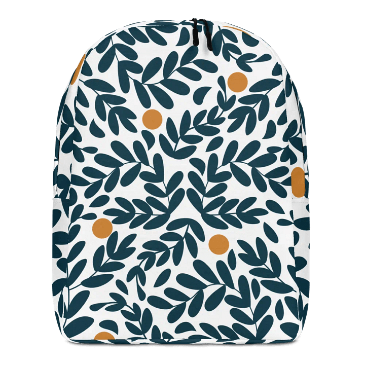 Customizable Minimalist Leaves Backpack product image (2)