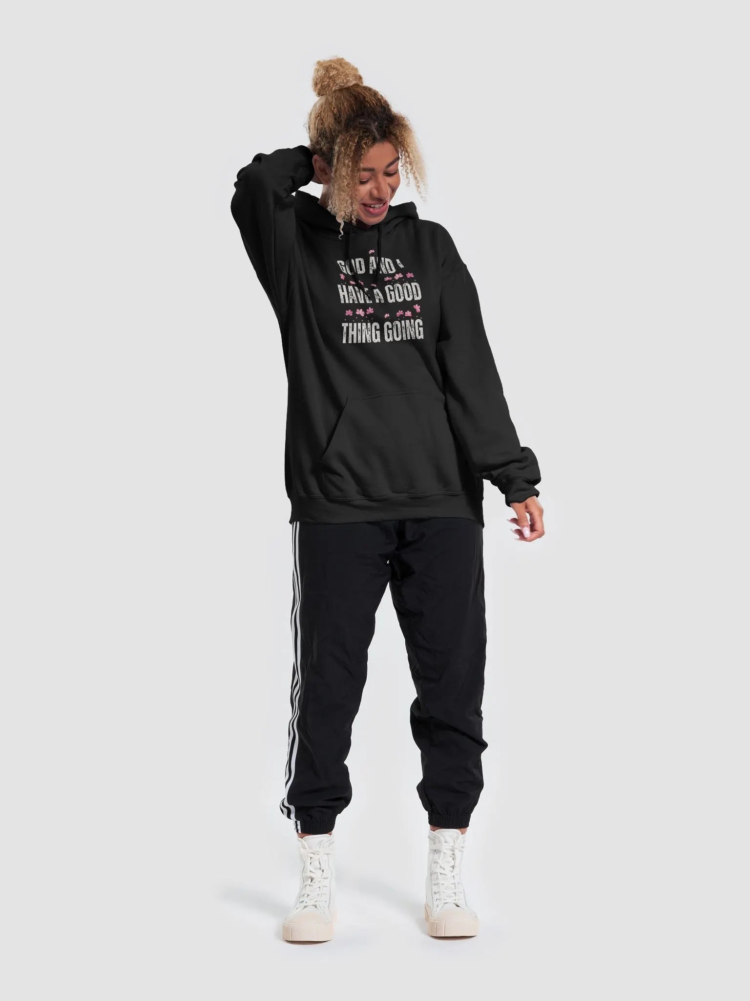 "God and I" Classic Hoodie product image (5)