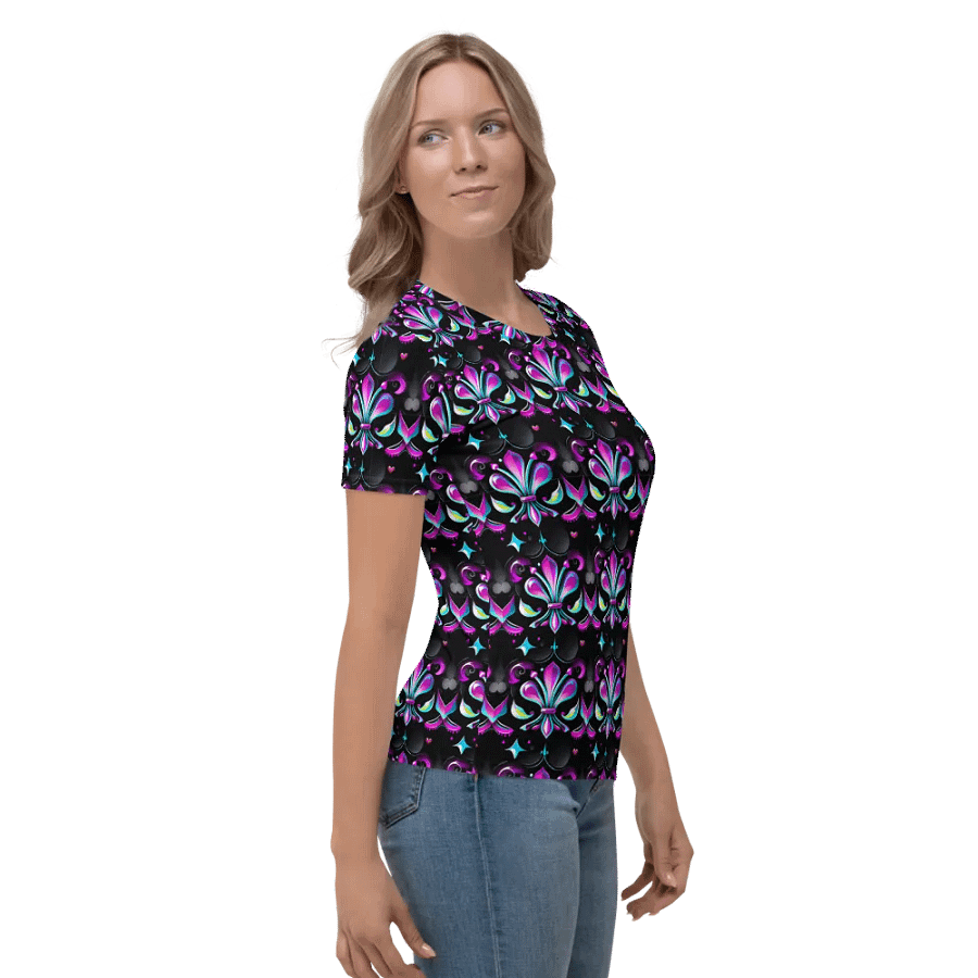 Mardi Gras Pattern All Over Print T-shirt product image (6)