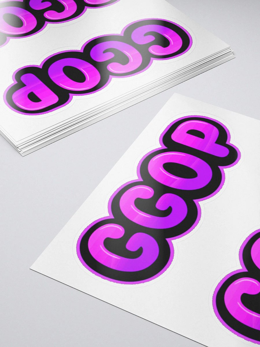 Pink GGOP Stickers product image (5)