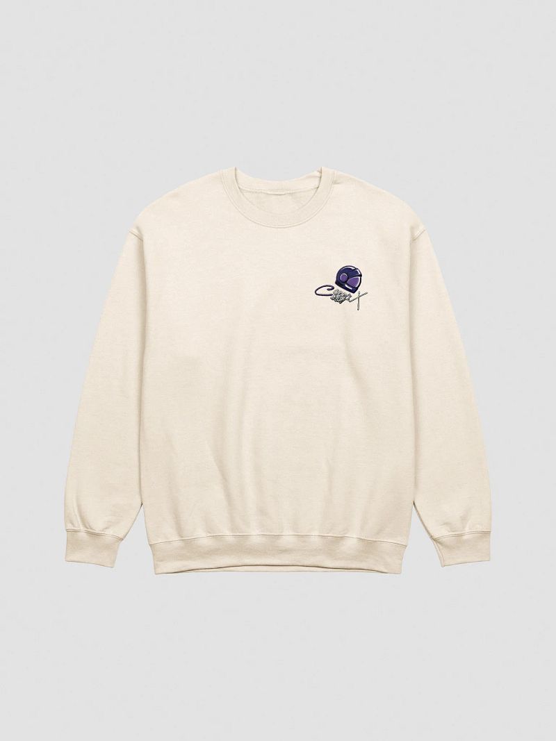 Connix Crew Stylized Helmet Sweatshirt
