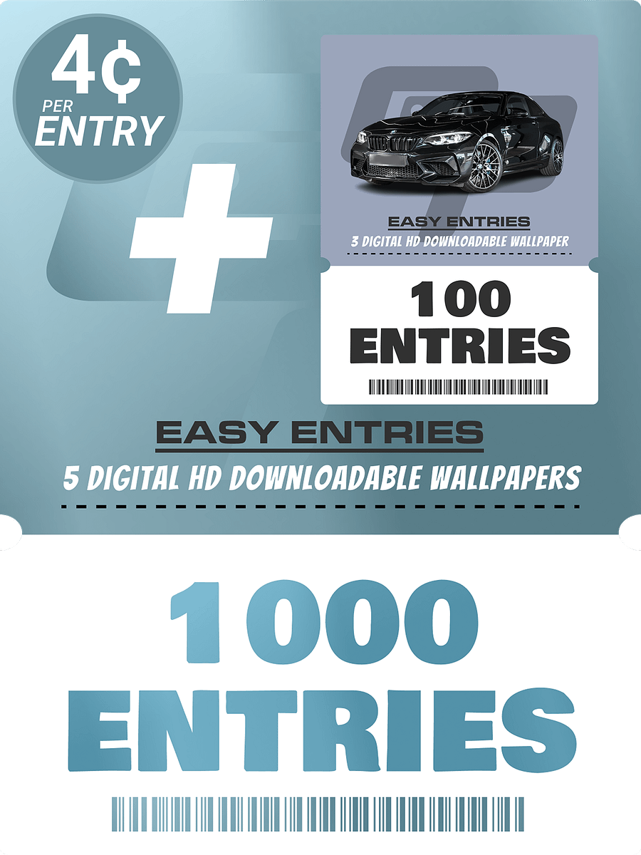Easy Entry Diamond (1100 Entries) product image (1)