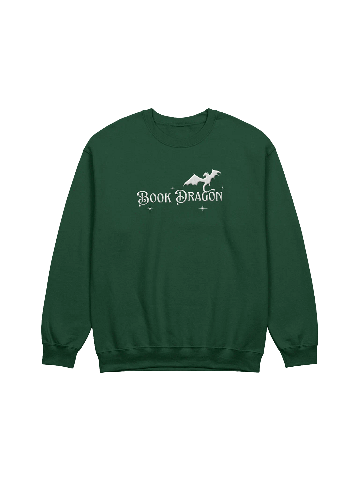 Book Dragon Embroidered Crewneck Sweatshirt product image (7)