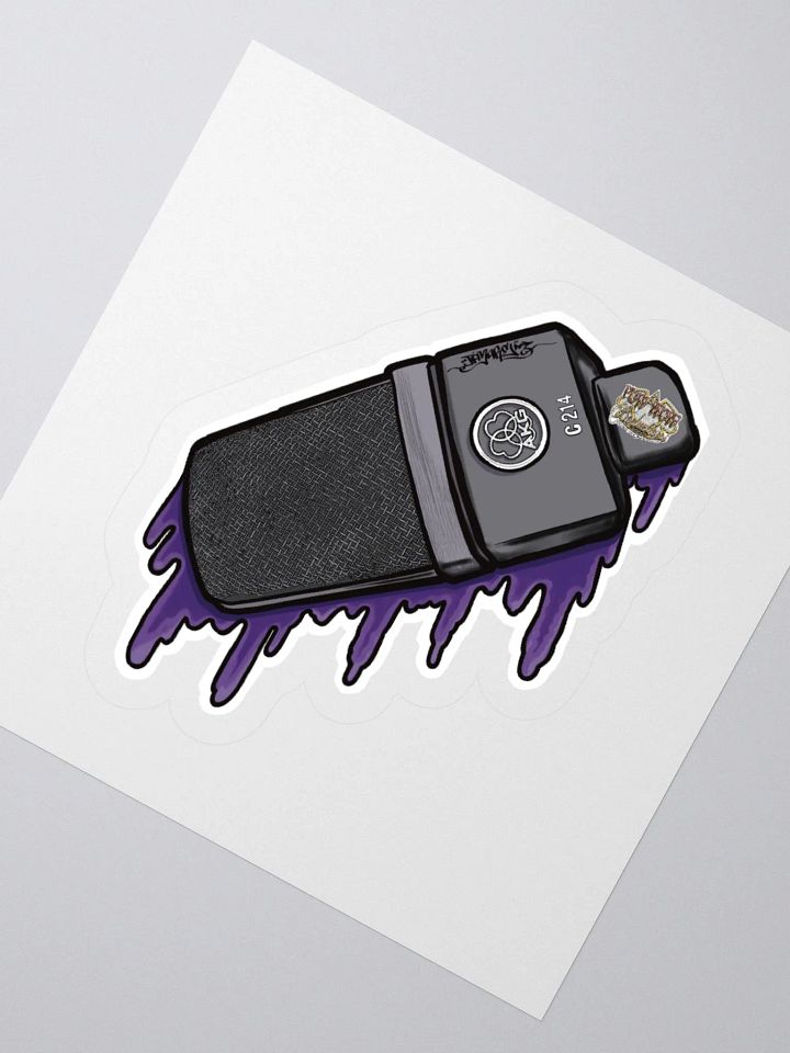 C214 Akg Mic Sticker product image (2)