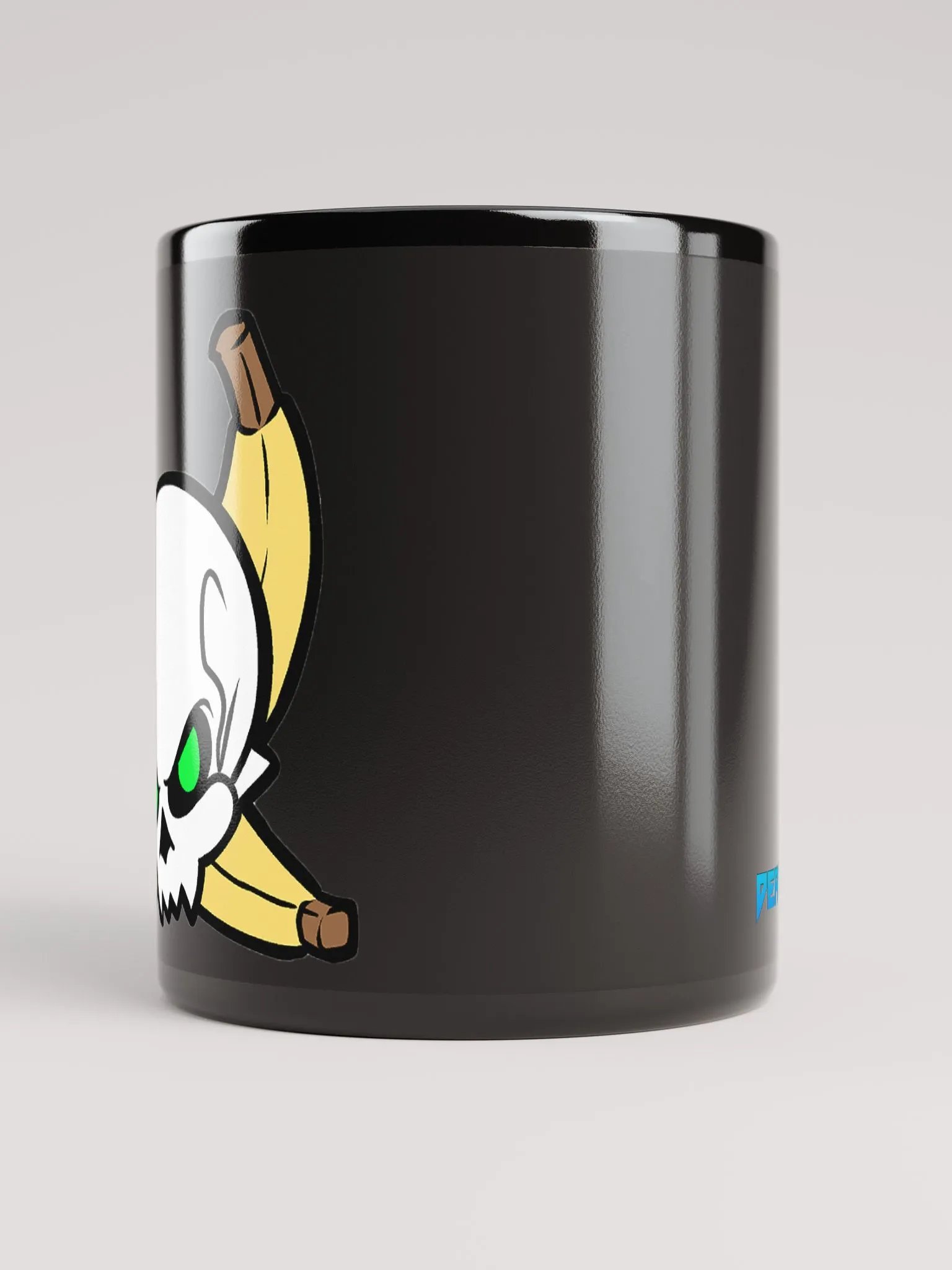 Skull & Nanas Black Glossy Mug product image (5)