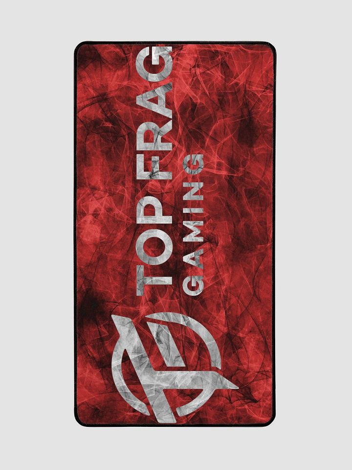 TopFrag™ Red Spiral Logo Desk Mat 15.5" x 31.5" product image (2)