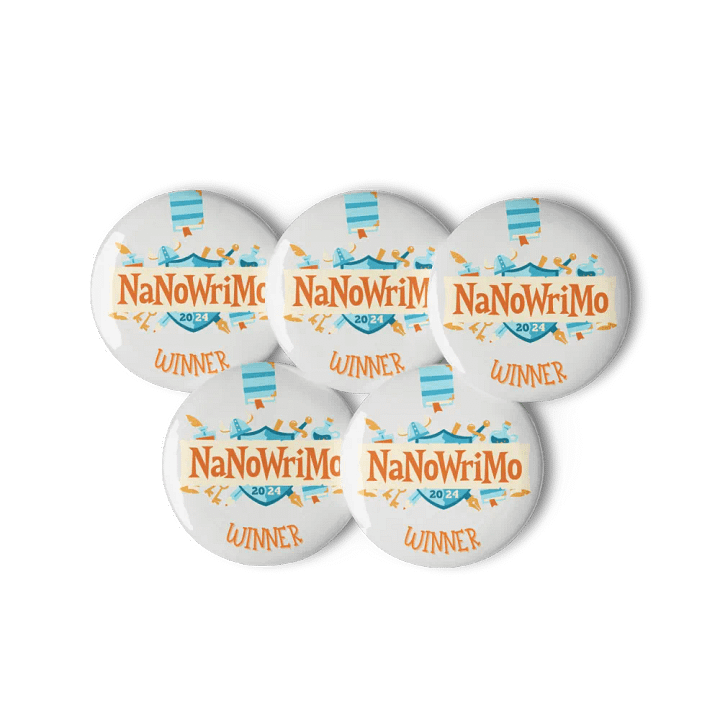 Winner Buttons - Set of 5 - 2.25″ product image (1)
