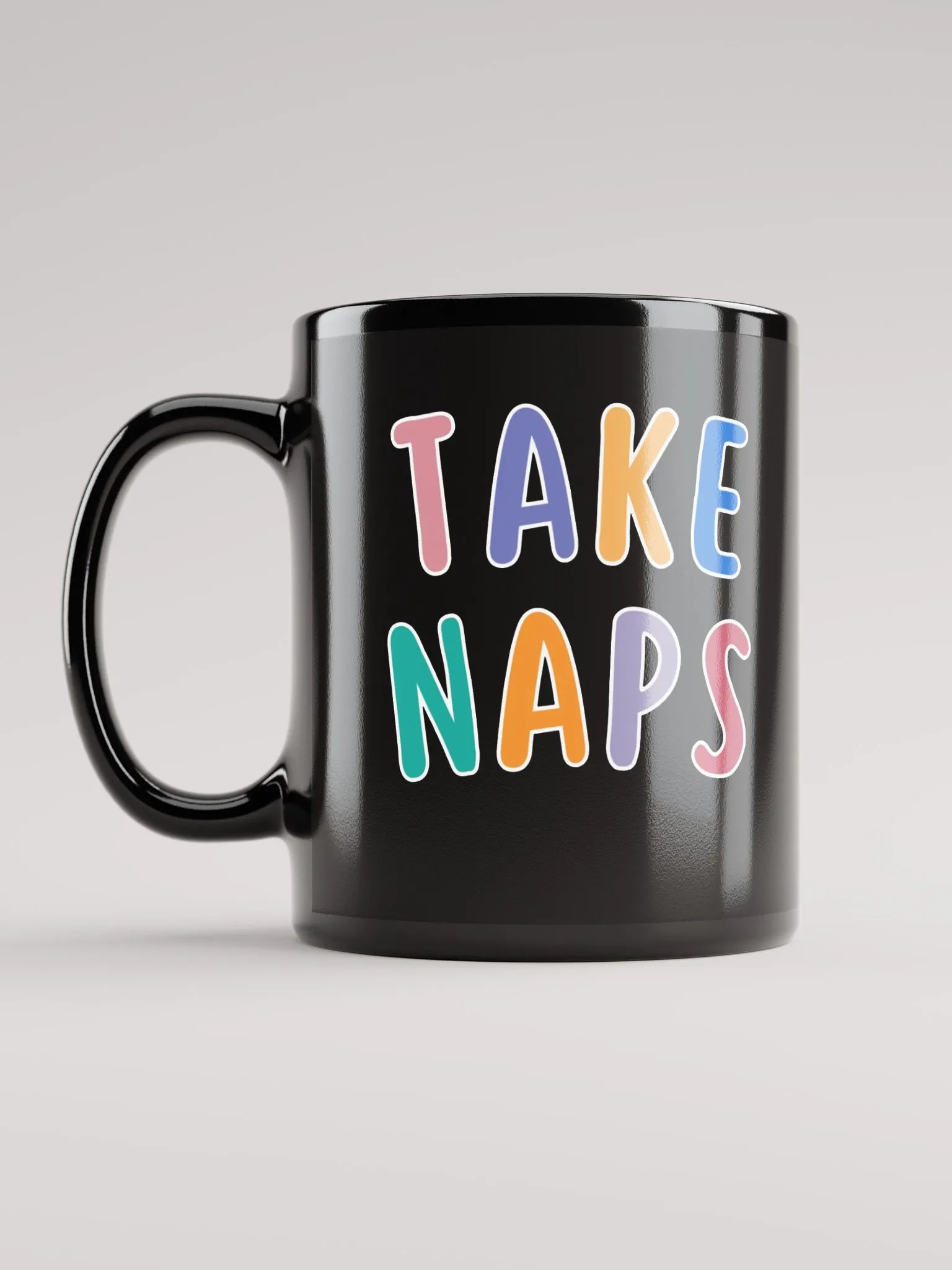 Crazy Naps - Black Mug product image (6)