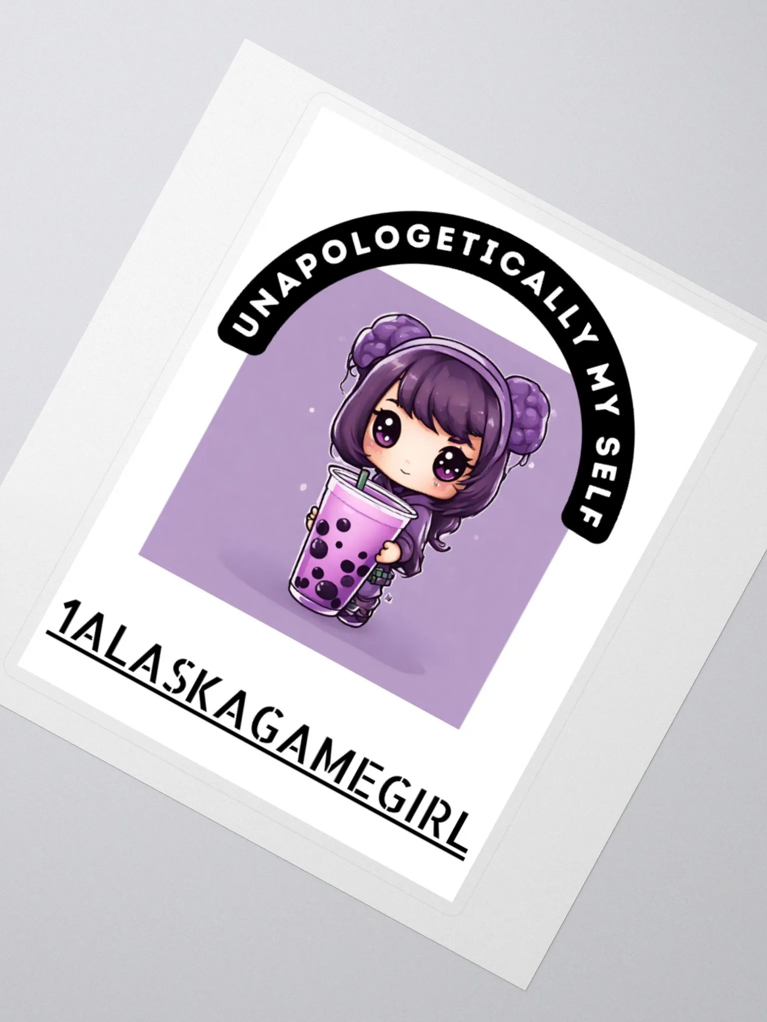 1AlaskaGamegirl unapologetically my self Stickers! product image (4)