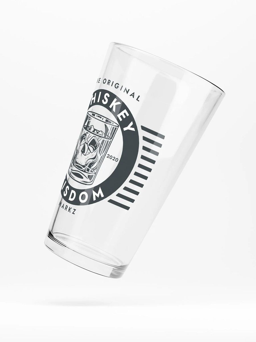 The Original MarkZ Whiskey & Wisdom Pint Glass product image (5)