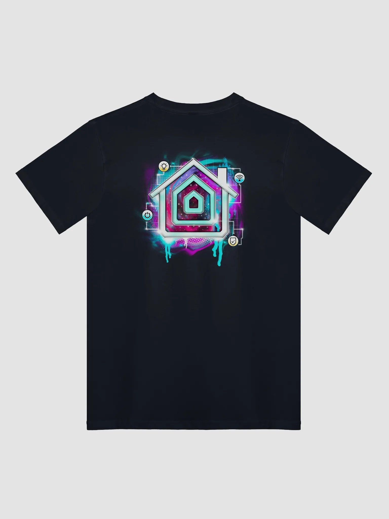 Space Graffiti Smart Home Tee - For The Smart Home Enthusiast product image (2)