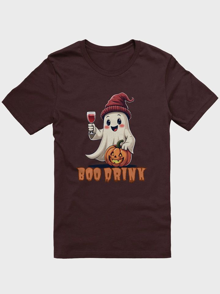 Boo Drink Halloween Ghost T-Shirt product image (1)