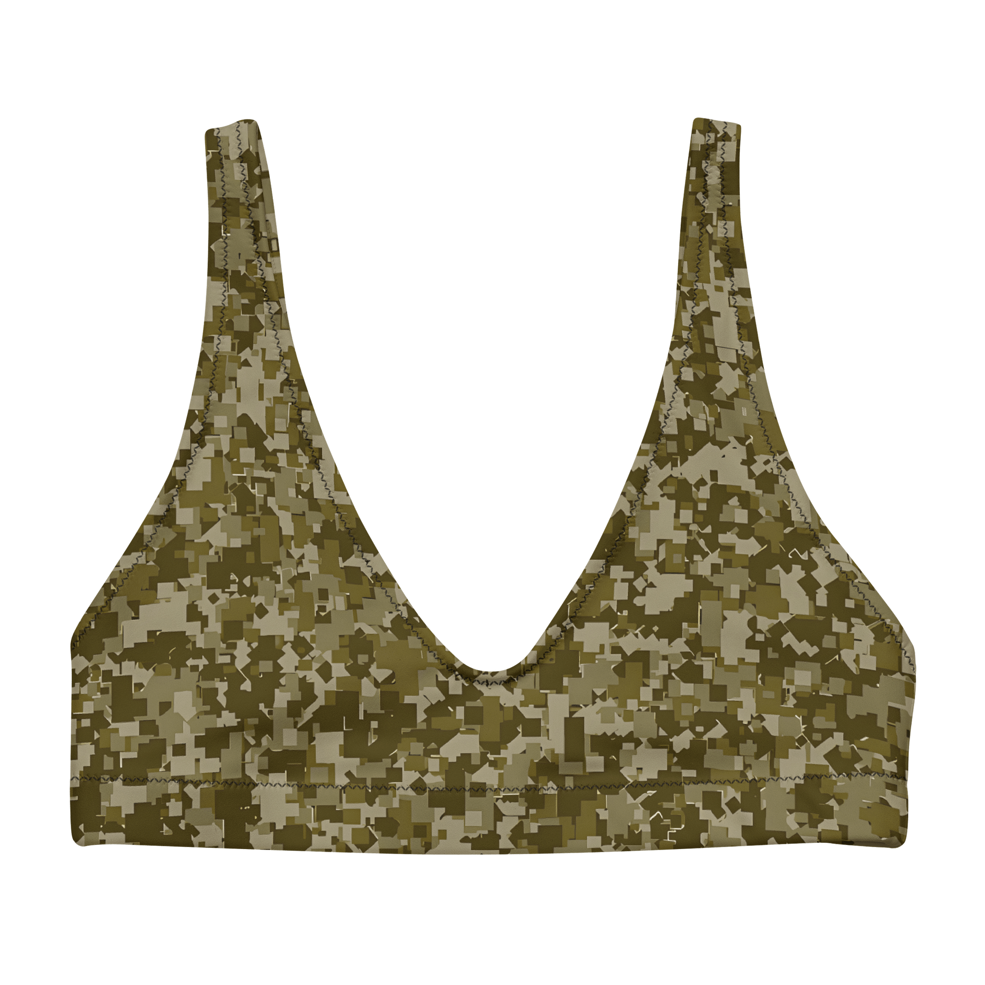 Stealth Chic Recycled Bikini Top product image (1)