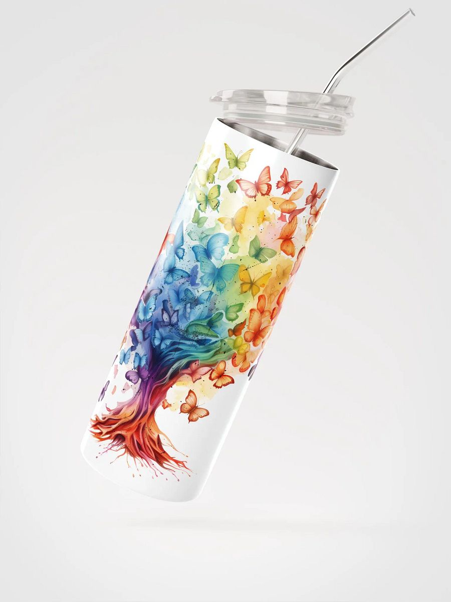 Colorful Butterfly Leaves Tree of Life 20-oz Tumbler product image (3)