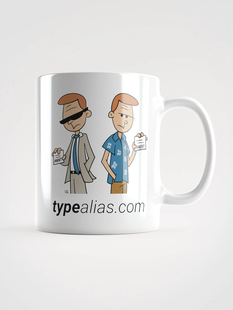 TypeAlias.com Secret Agent Mug product image (1)
