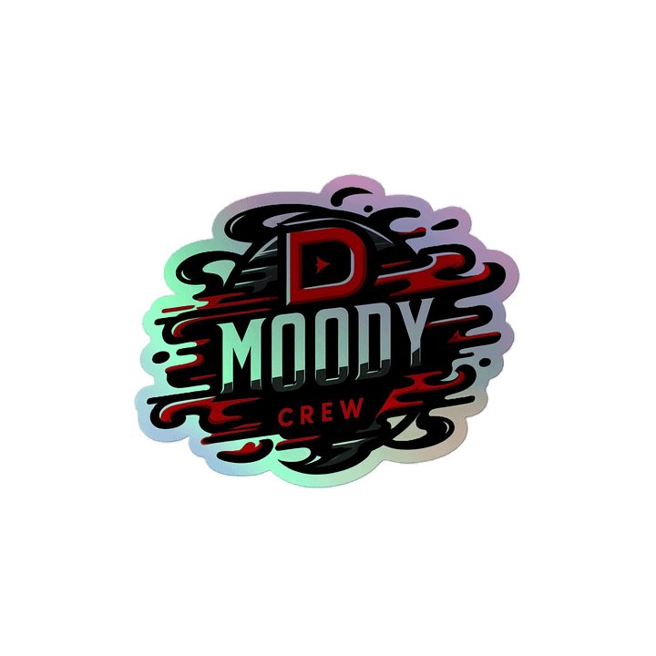 Dynamic dMoody Crew Holographic Sticker Set product image (2)