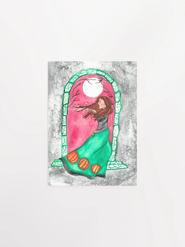 October Moon Art Print product image (3)