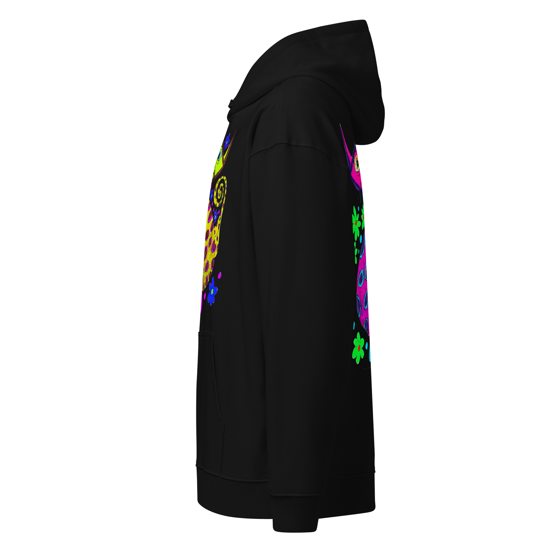 Abstract Cosmic Cat Unisex Hoodie product image (5)