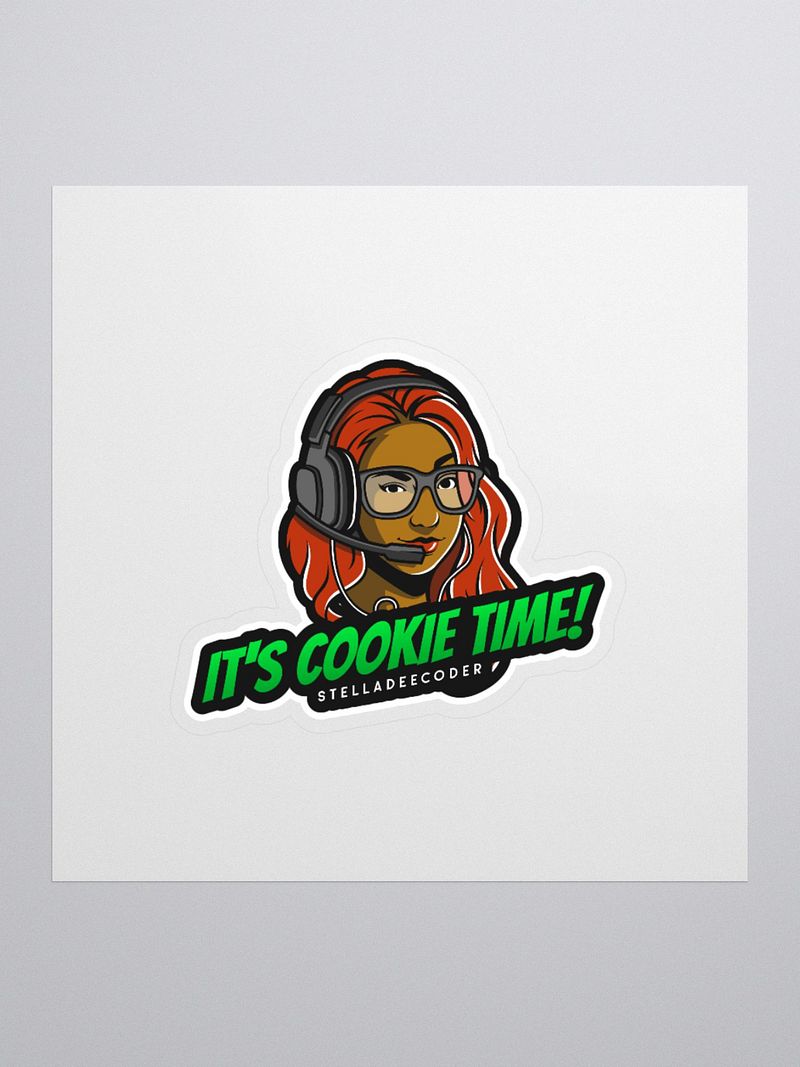 It's Cookie Time Sticker