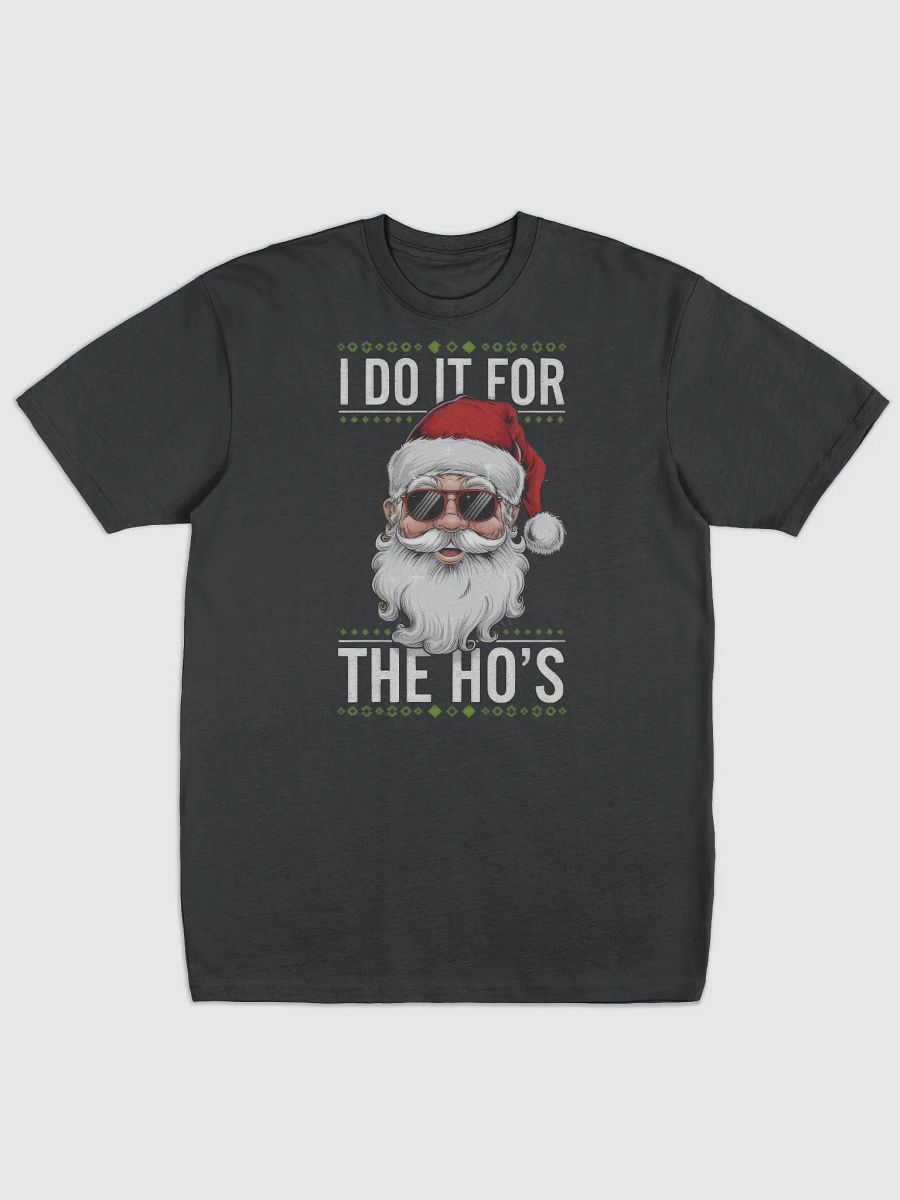 Santa’s Holiday Cheers Cotton Heritage Men's Premium Heavyweight Tee product image (1)