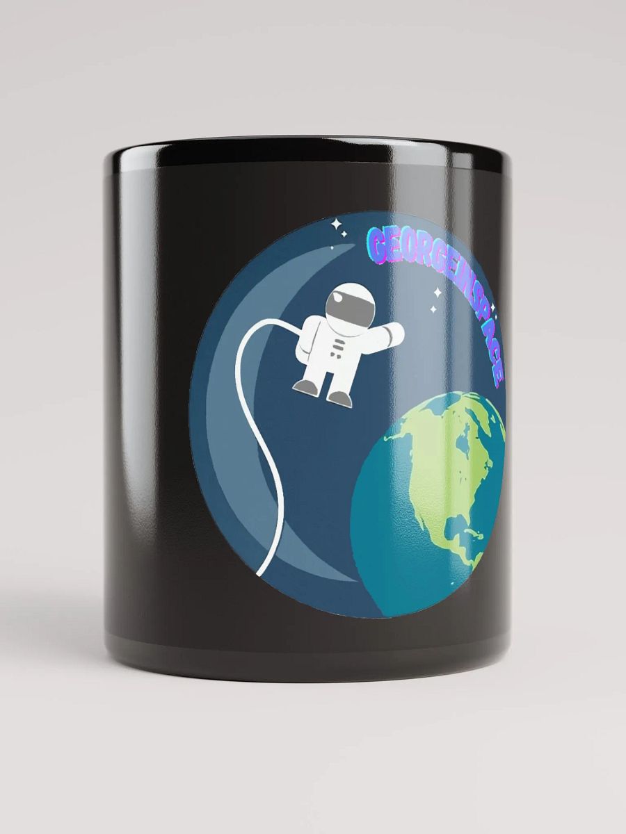 GeorgeInSpace Black Glossy Mug product image (10)