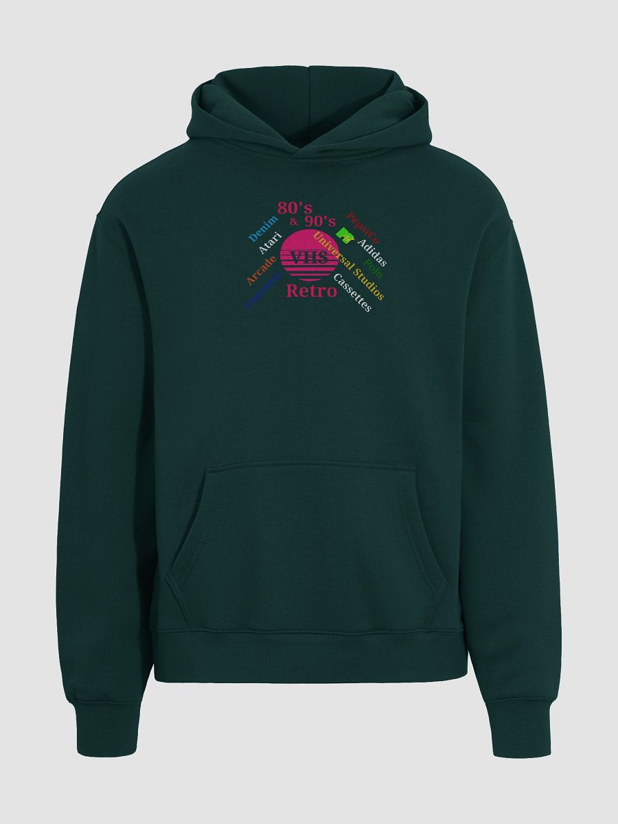 Retro VHS Circle Unisex Hoodie product image (3)