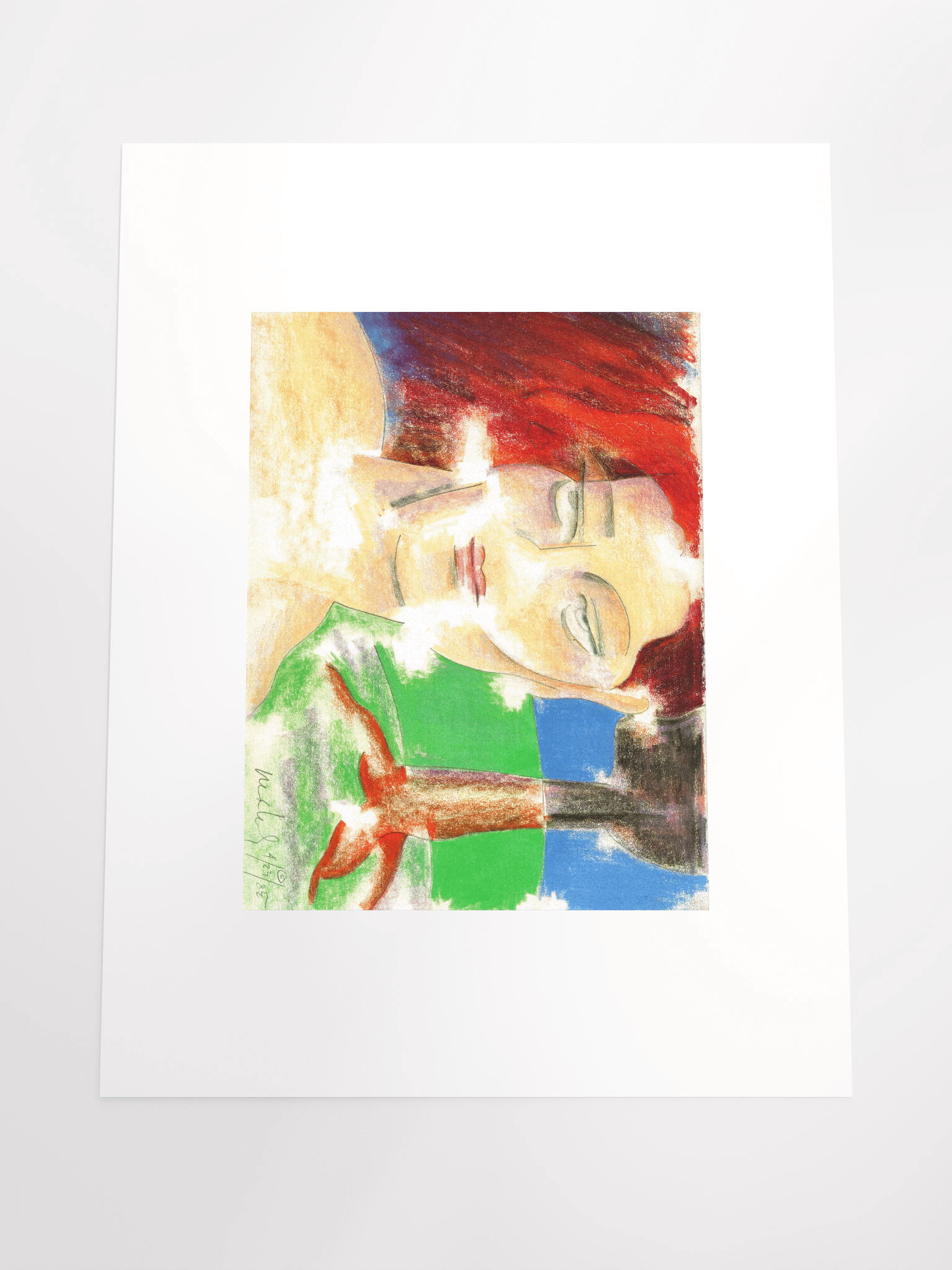 Portrait of a Woman 04.23.85 print product image (5)