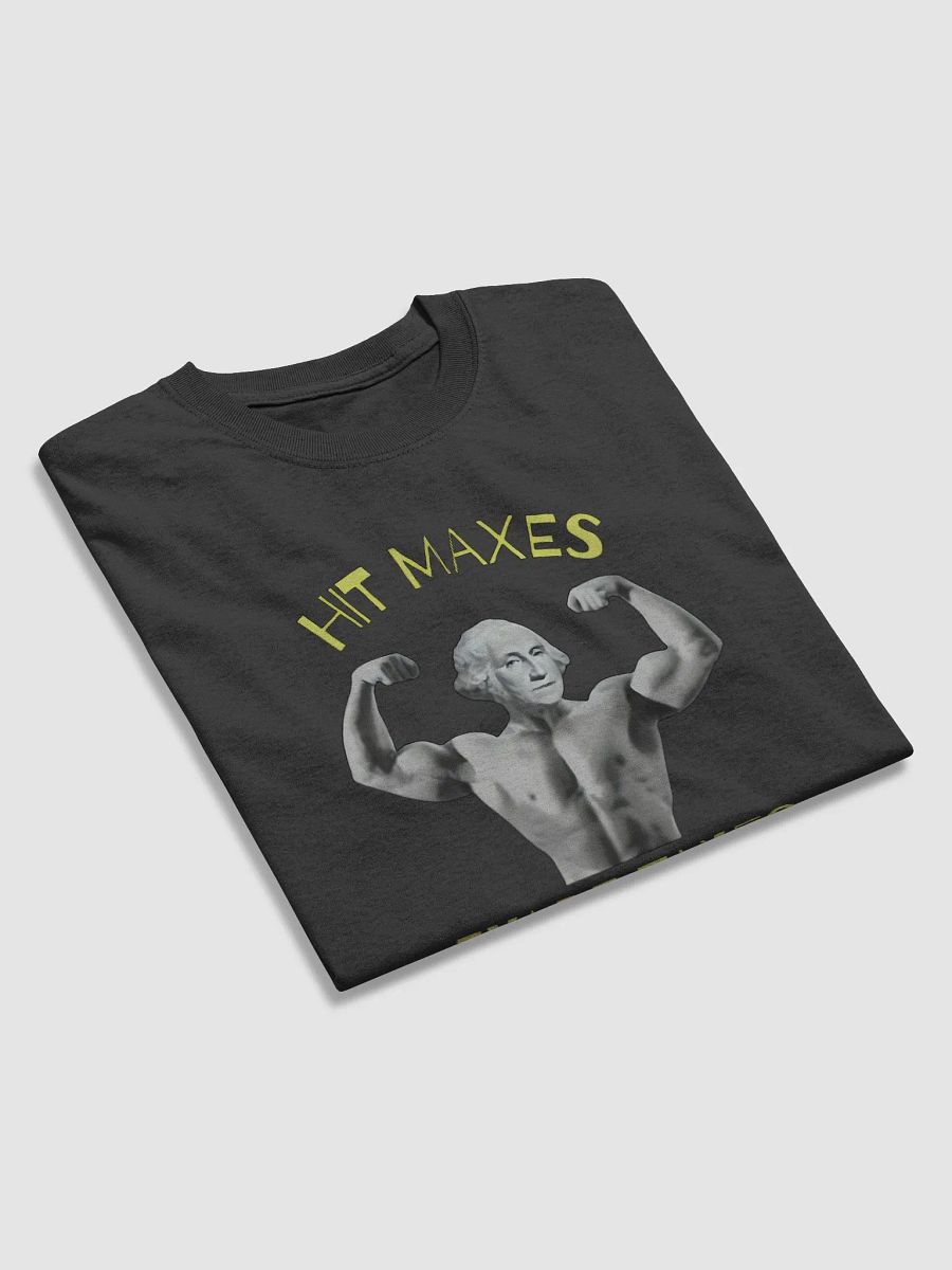 "Hit Maxes, Evade Taxes Shirt – Hilarious T-Shirt for Fitness Lovers" product image (3)