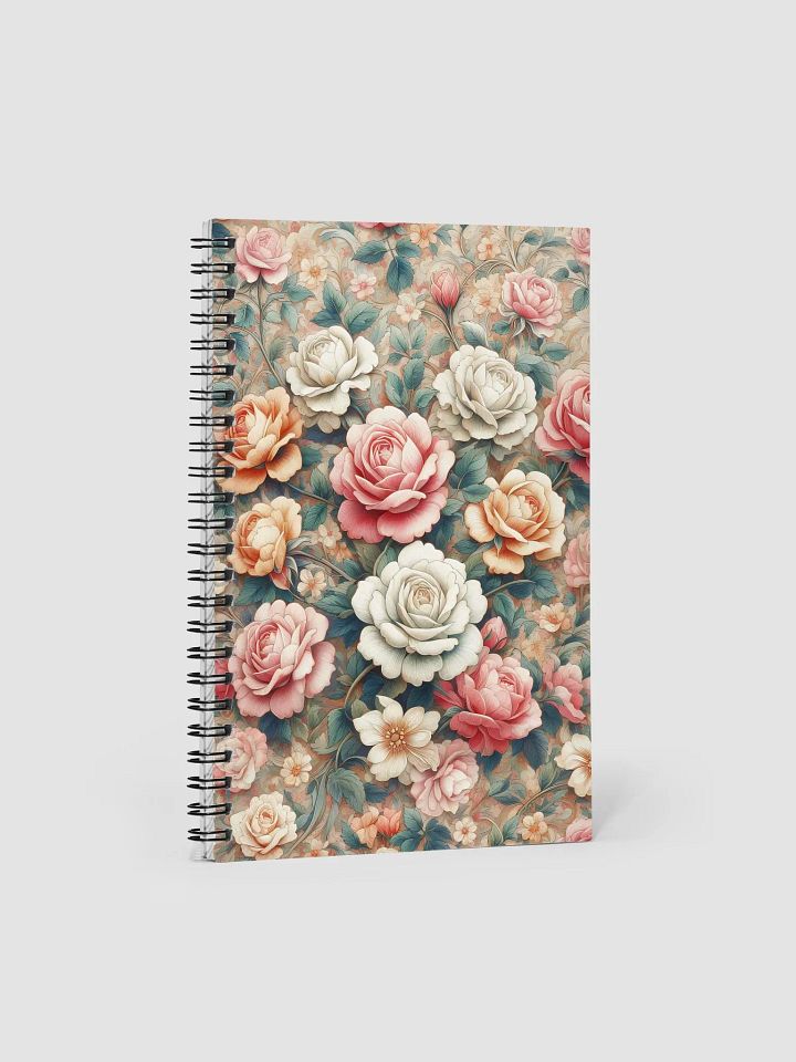 Royal Floral Spiral Notebook product image (1)