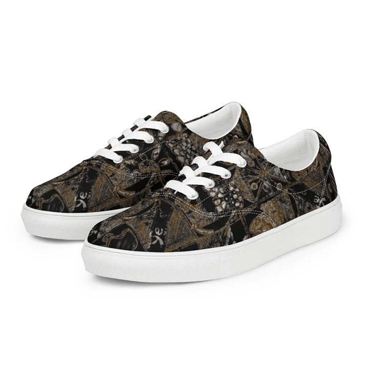 Geometric Glamour Lace-Up Shoes product image (2)
