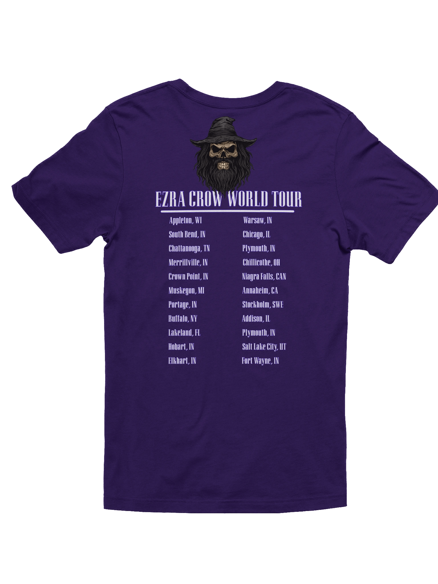 Ezra Crow World Tour 2025 Super Soft Tee product image (7)