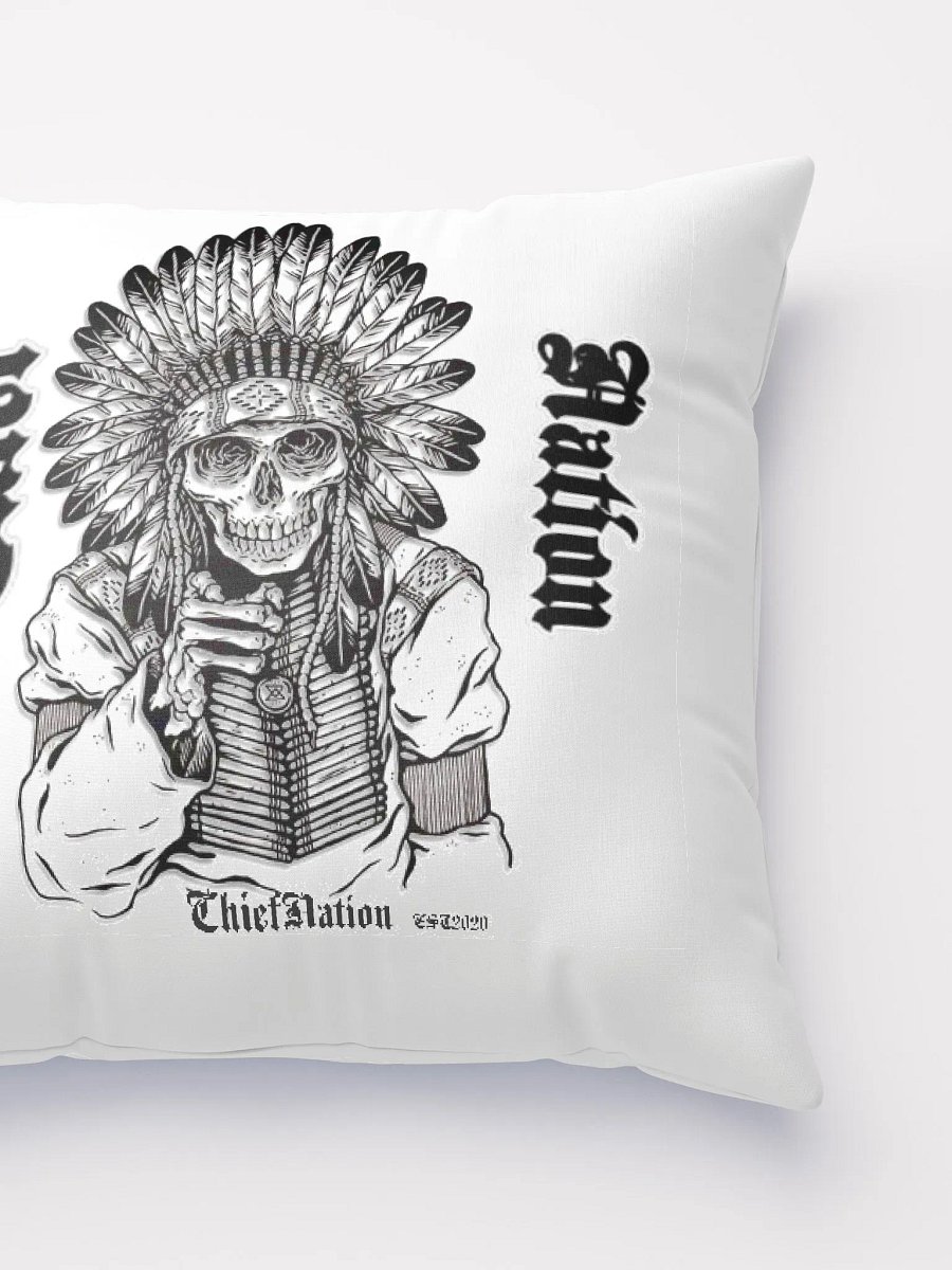 Chief Nation Headdress Skull Pillow product image (2)