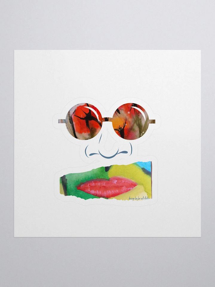 abstract woman´s face orginal digitalized product image (1)